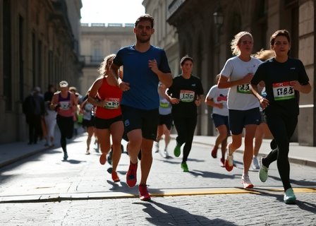 Community run event in Seville