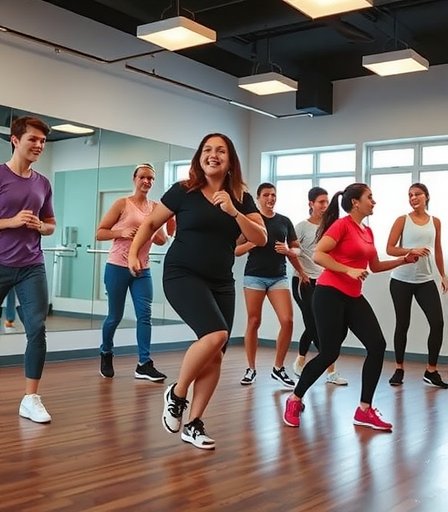 Zumba class on Playdaxa Instagram
